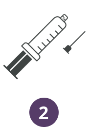 step 2 using RTU vial