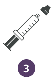 step 3 using RTU vial