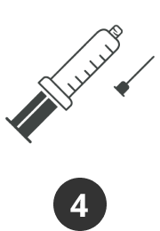 step 4 using standard vial